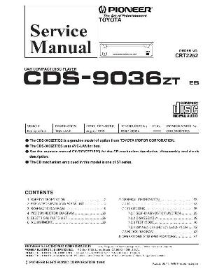 Service manual Pioneer CDS-9036 ― Manual-Shop.ru