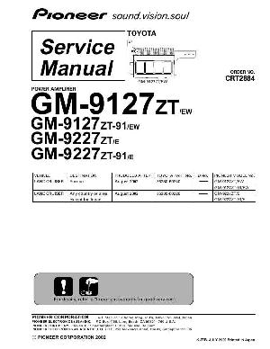 Service manual Pioneer GM-9127, GM-9227 ― Manual-Shop.ru