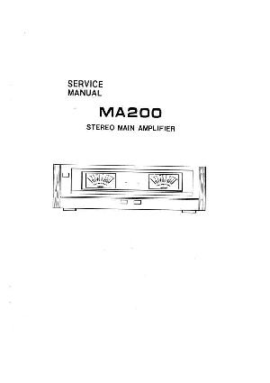 Сервисная инструкция Uher MA200  ― Manual-Shop.ru