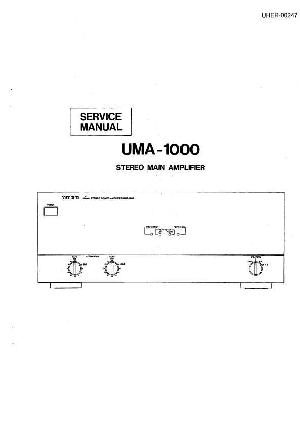 Сервисная инструкция Uher UMA1000  ― Manual-Shop.ru
