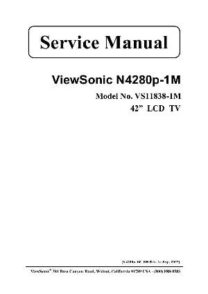 Сервисная инструкция Viewsonic N4280P-1M ― Manual-Shop.ru