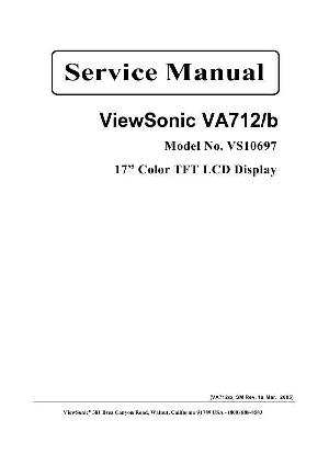 Service manual Viewsonic VA712-B (VS10697) ― Manual-Shop.ru