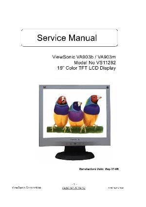 Сервисная инструкция Viewsonic VA903B, VA903M (VS11282) ― Manual-Shop.ru