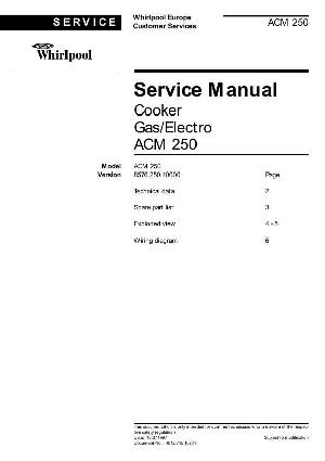 Service manual Whirlpool ACM-250 ― Manual-Shop.ru