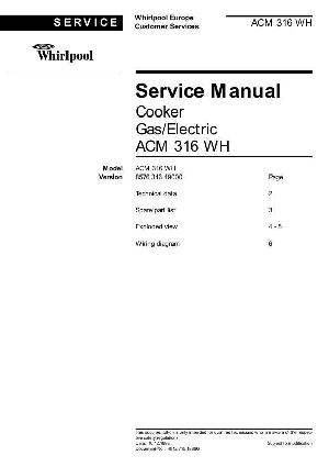 Service manual Whirlpool ACM-316 ― Manual-Shop.ru