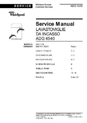 Service manual Whirlpool ADG-4540 ― Manual-Shop.ru