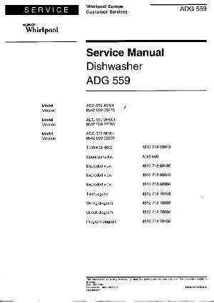 Service manual Whirlpool ADG-559 ― Manual-Shop.ru