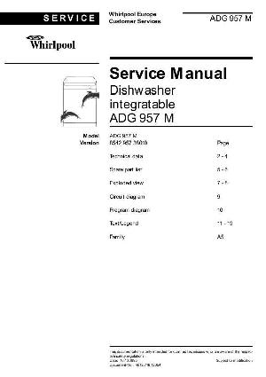 Service manual Whirlpool ADG-957 ― Manual-Shop.ru