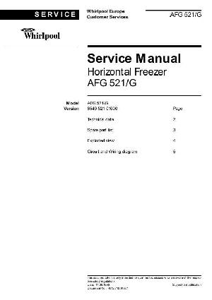 Service manual Whirlpool AFG-521 ― Manual-Shop.ru