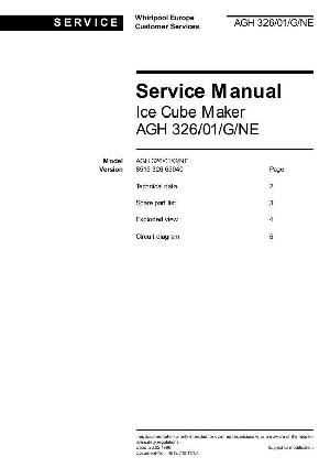 Сервисная инструкция Whirlpool AGH-326 ― Manual-Shop.ru