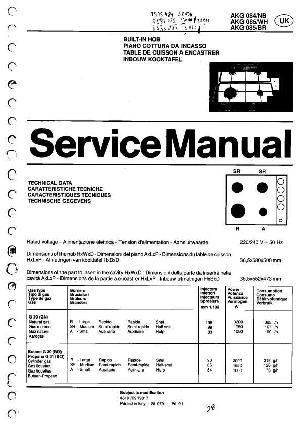 Сервисная инструкция Whirlpool AKG-084 ― Manual-Shop.ru