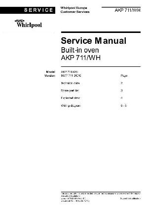 Service manual Whirlpool AKP-711 ― Manual-Shop.ru