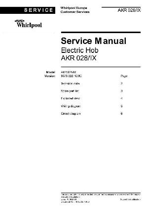 Service manual Whirlpool AKR-028 ― Manual-Shop.ru