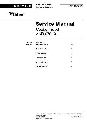 Service manual Whirlpool AKR-676 ― Manual-Shop.ru