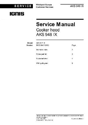 Service manual Whirlpool AKS-948 ― Manual-Shop.ru