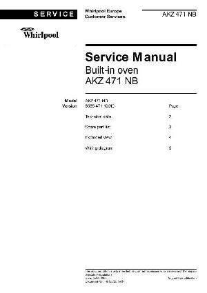 Service manual Whirlpool AKZ-471 ― Manual-Shop.ru