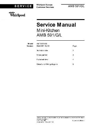 Service manual Whirlpool AMB-591 ― Manual-Shop.ru