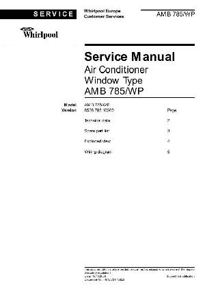 Service manual Whirlpool AMB-785 ― Manual-Shop.ru