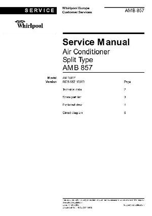 Service manual Whirlpool AMB-857 ― Manual-Shop.ru