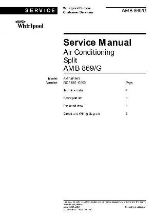 Service manual Whirlpool AMB-869G ― Manual-Shop.ru