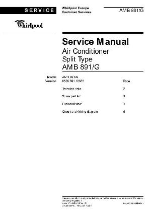 Service manual Whirlpool AMB-891 ― Manual-Shop.ru