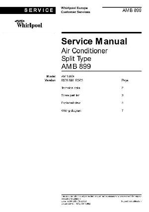 Service manual Whirlpool AMB-899 ― Manual-Shop.ru