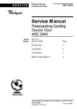 Service manual Whirlpool ARC-2840 ― Manual-Shop.ru
