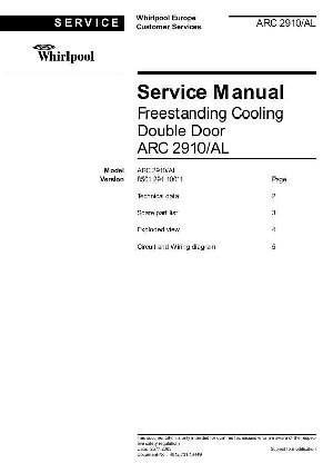 Service manual Whirlpool ARC-2910 ― Manual-Shop.ru