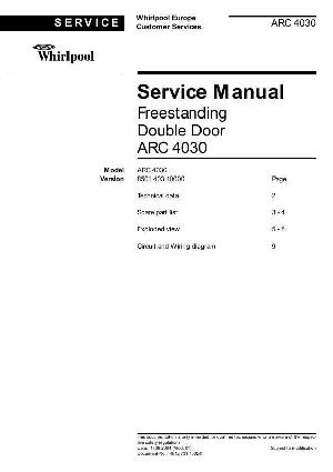 Service manual Whirlpool ARC-4030 ― Manual-Shop.ru