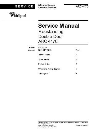 Service manual Whirlpool ARC-4170 ― Manual-Shop.ru