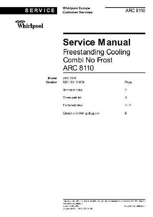 Service manual Whirlpool ARC-8110 ― Manual-Shop.ru