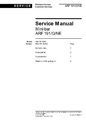 Service manual Whirlpool ARF-191 ― Manual-Shop.ru