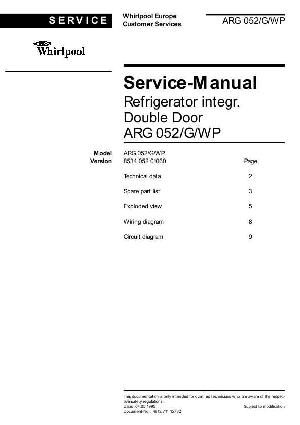 Service manual Whirlpool ARG-052 ― Manual-Shop.ru