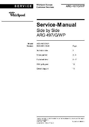 Service manual Whirlpool ARG-497 ― Manual-Shop.ru