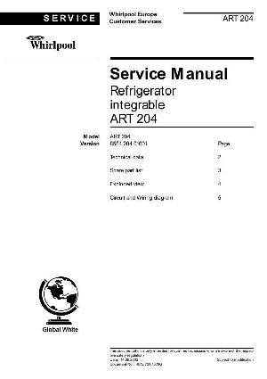 Service manual Whirlpool ART-204 ― Manual-Shop.ru