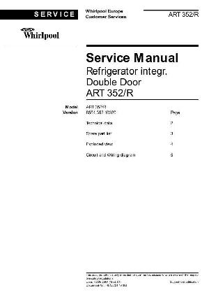 Service manual Whirlpool ART-352 ― Manual-Shop.ru