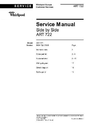 Service manual Whirlpool ART-722 ― Manual-Shop.ru