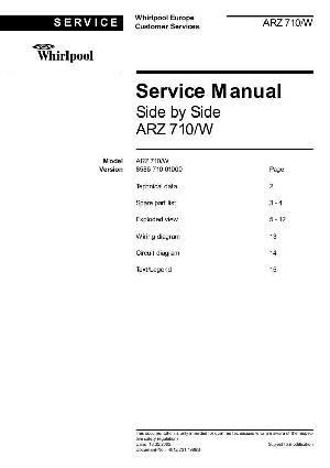 Service manual Whirlpool ARZ-710 ― Manual-Shop.ru