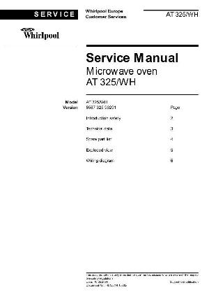 Service manual Whirlpool AT-325 ― Manual-Shop.ru