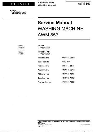 Service manual Whirlpool AVM-857 ― Manual-Shop.ru