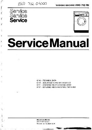 Сервисная инструкция Whirlpool AWG-752 ― Manual-Shop.ru