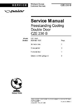 Service manual Whirlpool CZE-230B ― Manual-Shop.ru