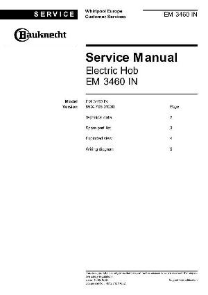Service manual Whirlpool EM-3460IN ― Manual-Shop.ru