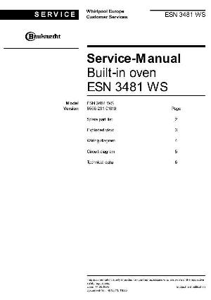 Service manual Whirlpool ESN-3481 ― Manual-Shop.ru
