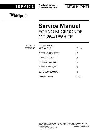 Service manual Whirlpool MT-264 ― Manual-Shop.ru