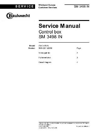 Service manual Whirlpool SM-3498IN ― Manual-Shop.ru