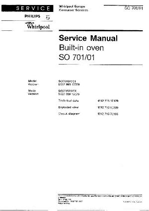 Service manual Whirlpool SO-701 ― Manual-Shop.ru