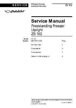Service manual Whirlpool ZS-102 ― Manual-Shop.ru