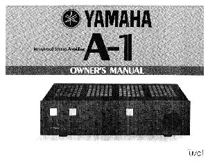 Сервисная инструкция Yamaha A-1 ― Manual-Shop.ru