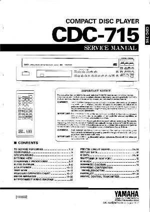 Service manual Yamaha CDC-715 ― Manual-Shop.ru
